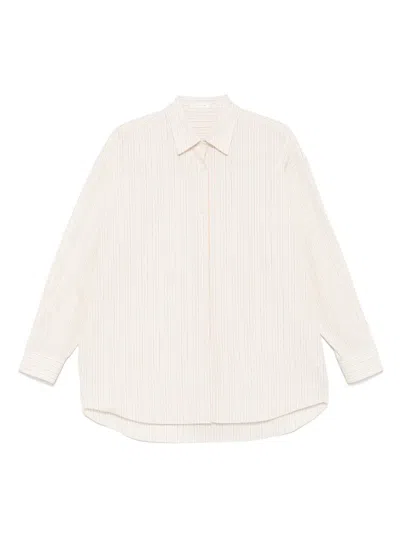 The Row Caster Shirt In White