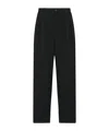 The Row Casual Pants With Belt Loops In Black