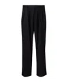 The Row Casual Pants With Belt Loops In Black