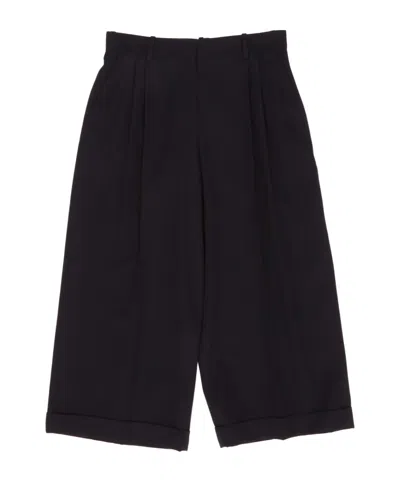 The Row Casual Pants With Belt Loops In Black