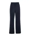 The Row Casual Pants With Belt Loops In Blue