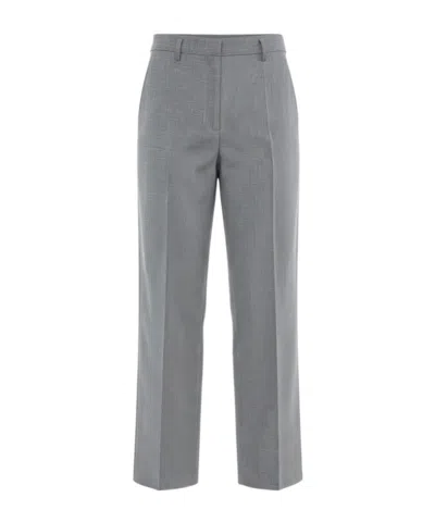 The Row Casual Pants With Belt Loops In Gray
