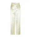 THE ROW CASUAL PANTS WITH WAIST AND LOOP STRAPS