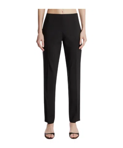 The Row Casual Trousers With Tapered Legs In Black