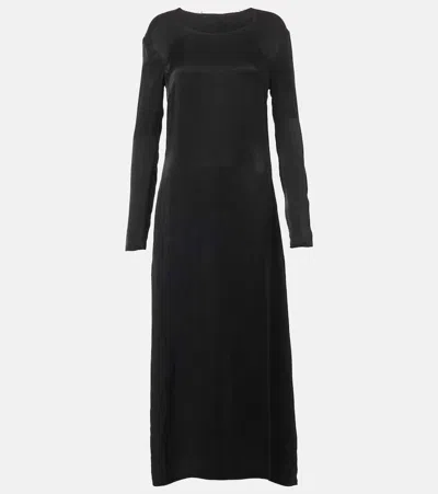 The Row Cati Maxi Dress In Black