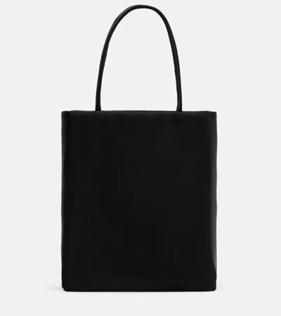 The Row Cecily Mini Satin Shopper