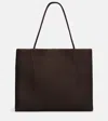 The Row Cecily Satin Shopper