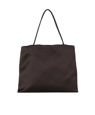 The Row Cecily Tote In Black