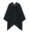 The Row Cedar Cotton-silk Top In Black