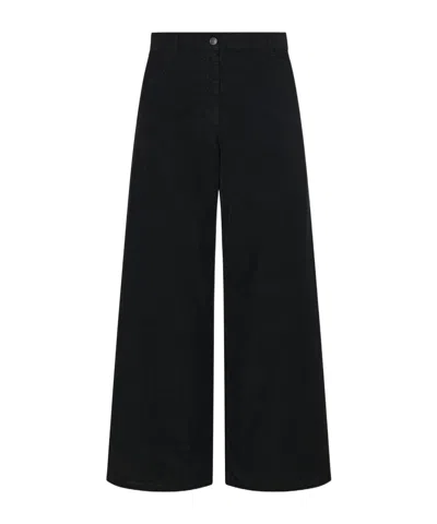 The Row Chani Casual Pants In Black
