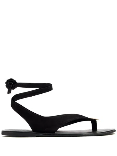 THE ROW CHARM-DETAIL SANDALS - WOMEN'S - LEATHER/RUBBER