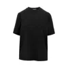The Row Essentials Chiara Cotton-jersey T-shirt In Black