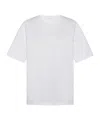 The Row Essentials Wesler Cotton-jersey T-shirt In White