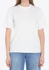 The Row Essentials Wesler Cotton-jersey T-shirt In White