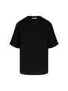 The Row Essentials Chiara Cotton-jersey T-shirt In Black  