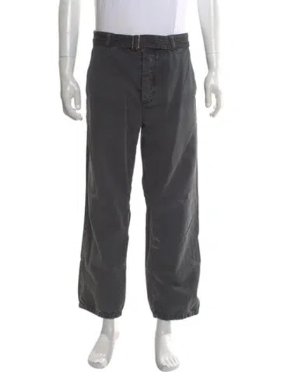 Pre-owned The Row Chinos In Gray