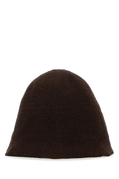 The Row Linen Blend Jashi Bucket Hat In Brown