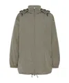 The Row Chon Wool And Silk Jacket In Gray