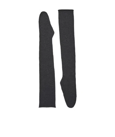 The Row Chopo Cashmere Gloves In Black