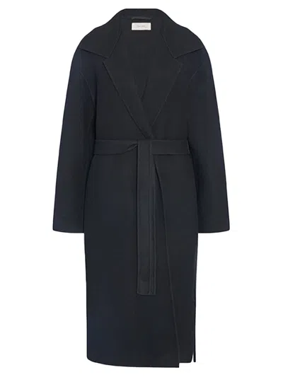 The Row Ciara Coat Black