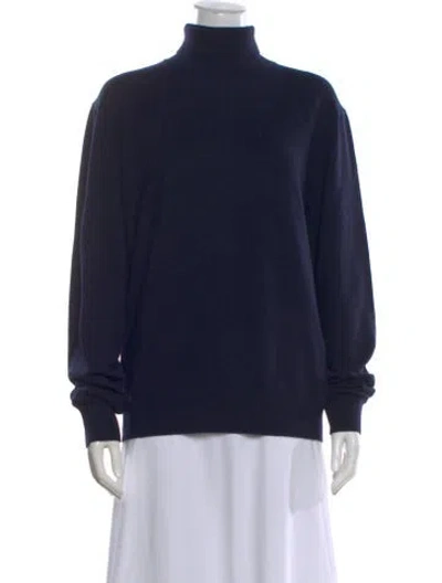 Pre-owned The Row 'ciba' Cashmere Sweater In Blue