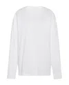 The Row Kabira Textured Cotton Long-sleeve T-shirt In White