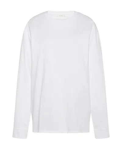 The Row Ciles R Cotton T-shirt In White