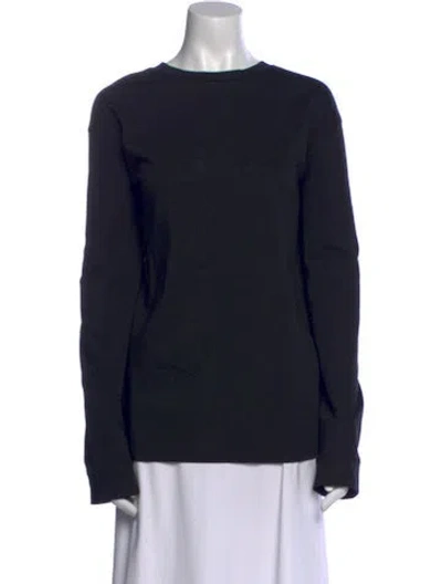 Pre-owned The Row Ciles Scoop Neck Sweatshirt In Black