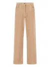 The Row Textured Wool Blend Trousers Featuring Pockets In Multi