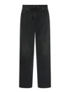 The Row Landais Rigid High-rise Bootcut Jeans In Black
