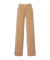 The Row Clair High-rise Corduroy Straight Pants In Brown