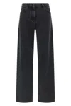 The Row Five-pocket Denim Trousers Featuring Belt Loops In Black