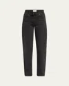 The Row Clair Straight-leg Jeans In Black