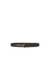 The Row Classic Belt In Black
