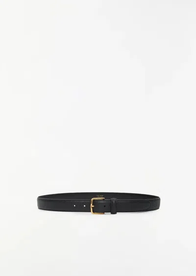 The Row Classic Belt In Black