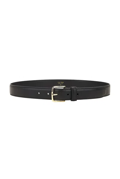 The Row Classic Belt In Black