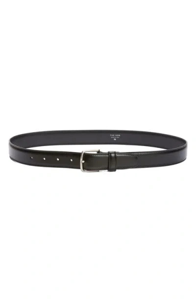 The Row Classic Leather Belt In Black