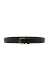 The Row Classic Calf Leather Belt In Gold