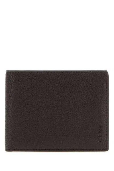 The Row Classic Wallet In Black