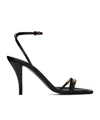 The Row Cleo Bijoux High-heeled Sandals In Black