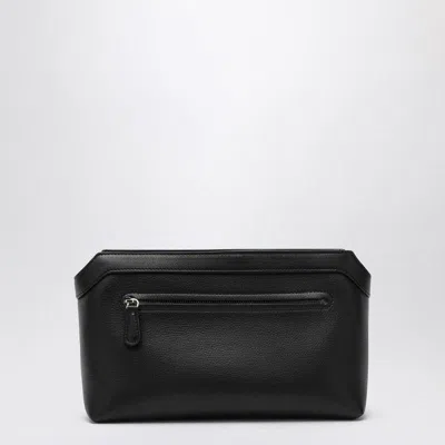 The Row Clutch Bag In Black