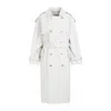 The Row Beige Sand Cotton June Coat In Beige