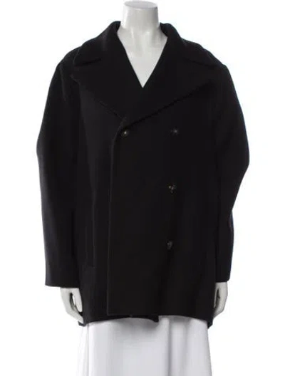 Pre-owned The Row Coat In Black