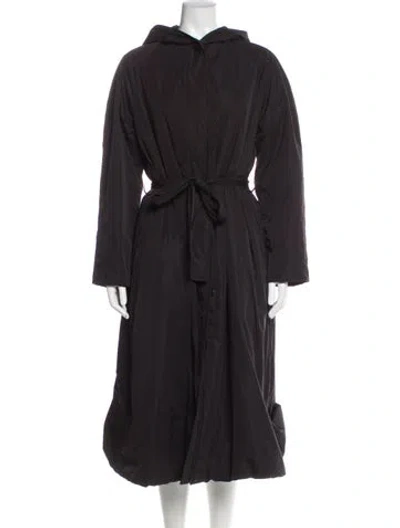 Pre-owned The Row Coat In Black