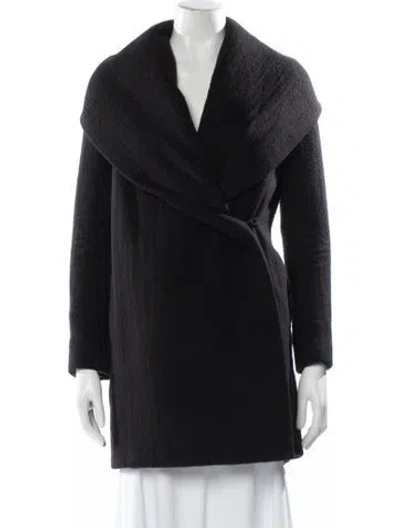 Pre-owned The Row Coat In Black