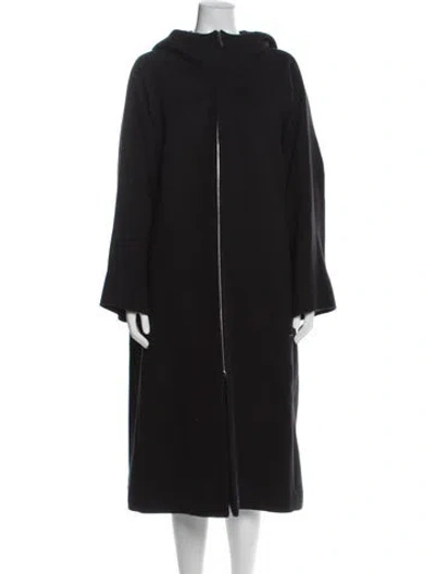 Pre-owned The Row Coat In Black