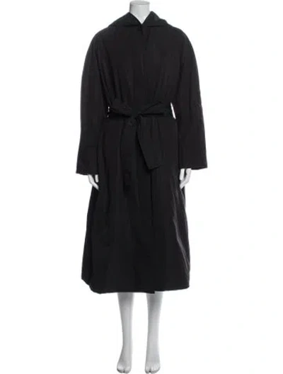 Pre-owned The Row Coat In Black