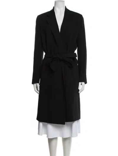 Pre-owned The Row Coat In Black