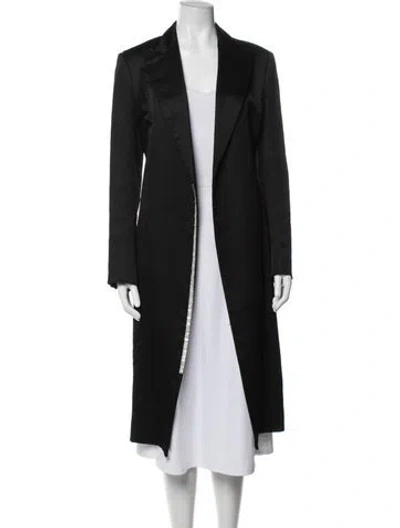 Pre-owned The Row Coat In Black