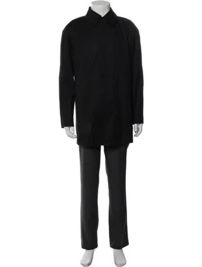 Pre-owned The Row Coat In Black